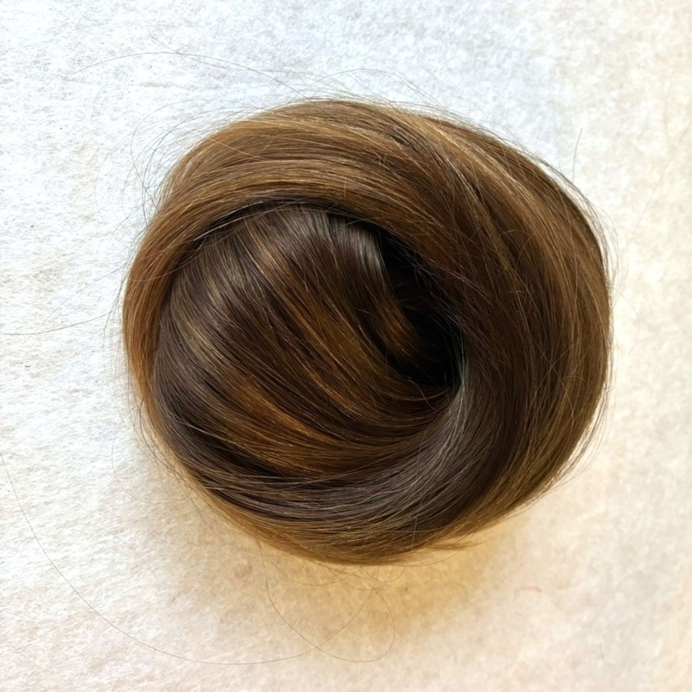 BELLAMI Silk Seam 20" 5 Wefts 180g Dark Honey Cocoa Highlight Clip-In Hair New